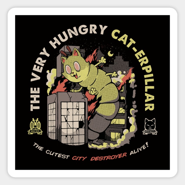 A Very Hungry Cat-Erpillar by Tobe Fonseca Magnet by Tobe_Fonseca